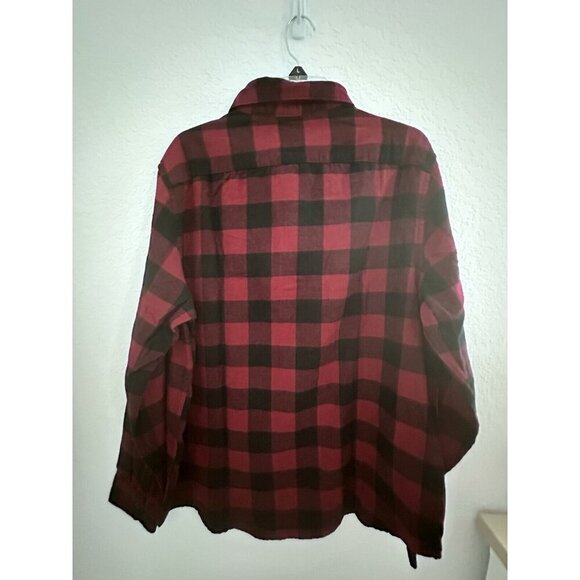 NWT Goodfellow & Co Midweight Standard Fit Button Down Flannel Shirt Size L - Picture 8 of 10